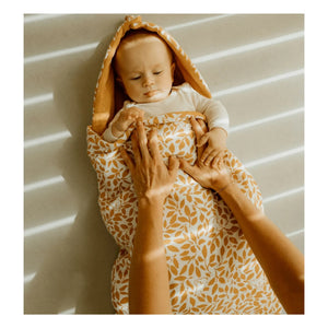Les Petites Billes - Doppelseitiger saisonübergreifender Baby-Stubenwagen | Karamell