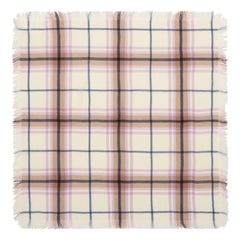 Bompard – Mini Schal Tartan aus Kaschmir | Mauve