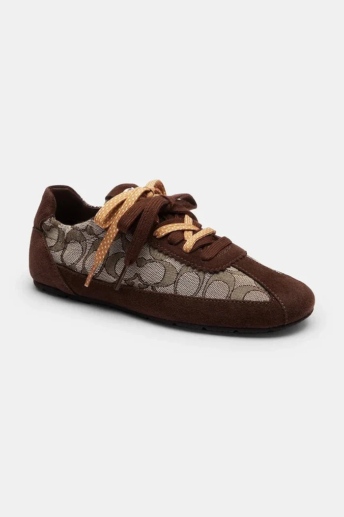 Coach Coach Soft Sneaker With Signature Jacquard kadın spor ayakkabı