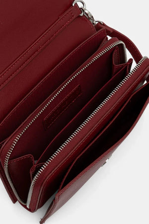 Valentino Bags EMBER suni deri kadın crossbody çanta