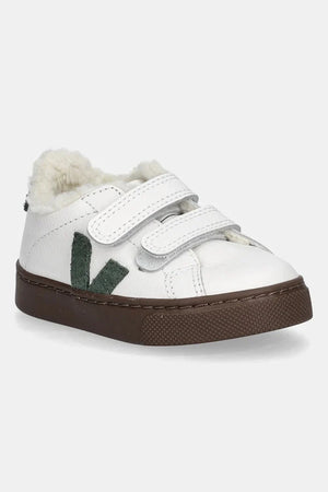 Çocuk deri spor ayakkabı Veja Small Esplar Winter