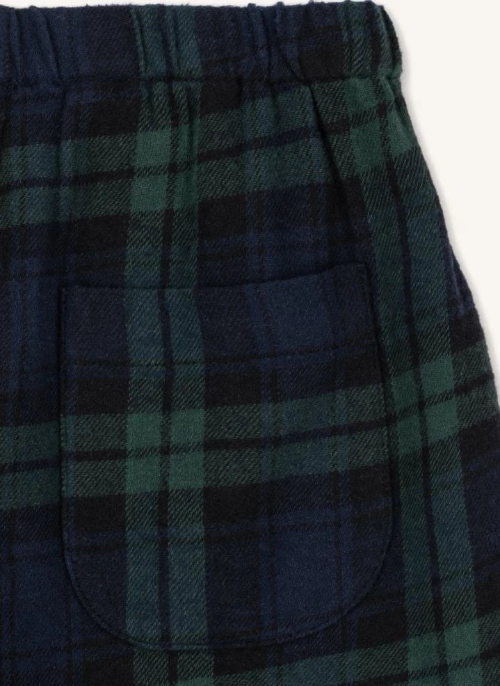 Konges Sløjd - Karierte Flanellhose aus Bio-Baumwolle | Grün