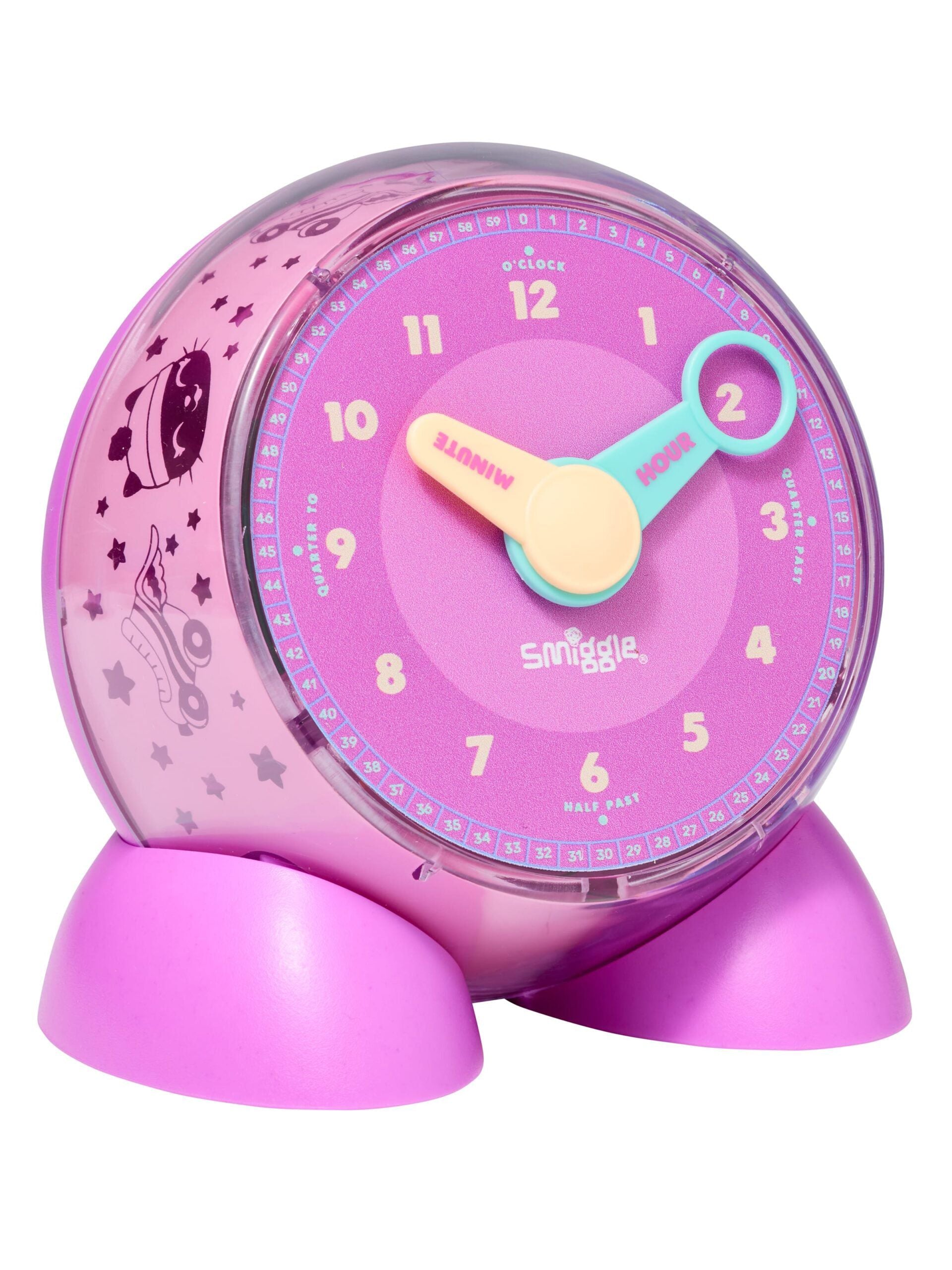 Smiggle - Movin Projektörlü Işıklı Masa Saati-Dinossi