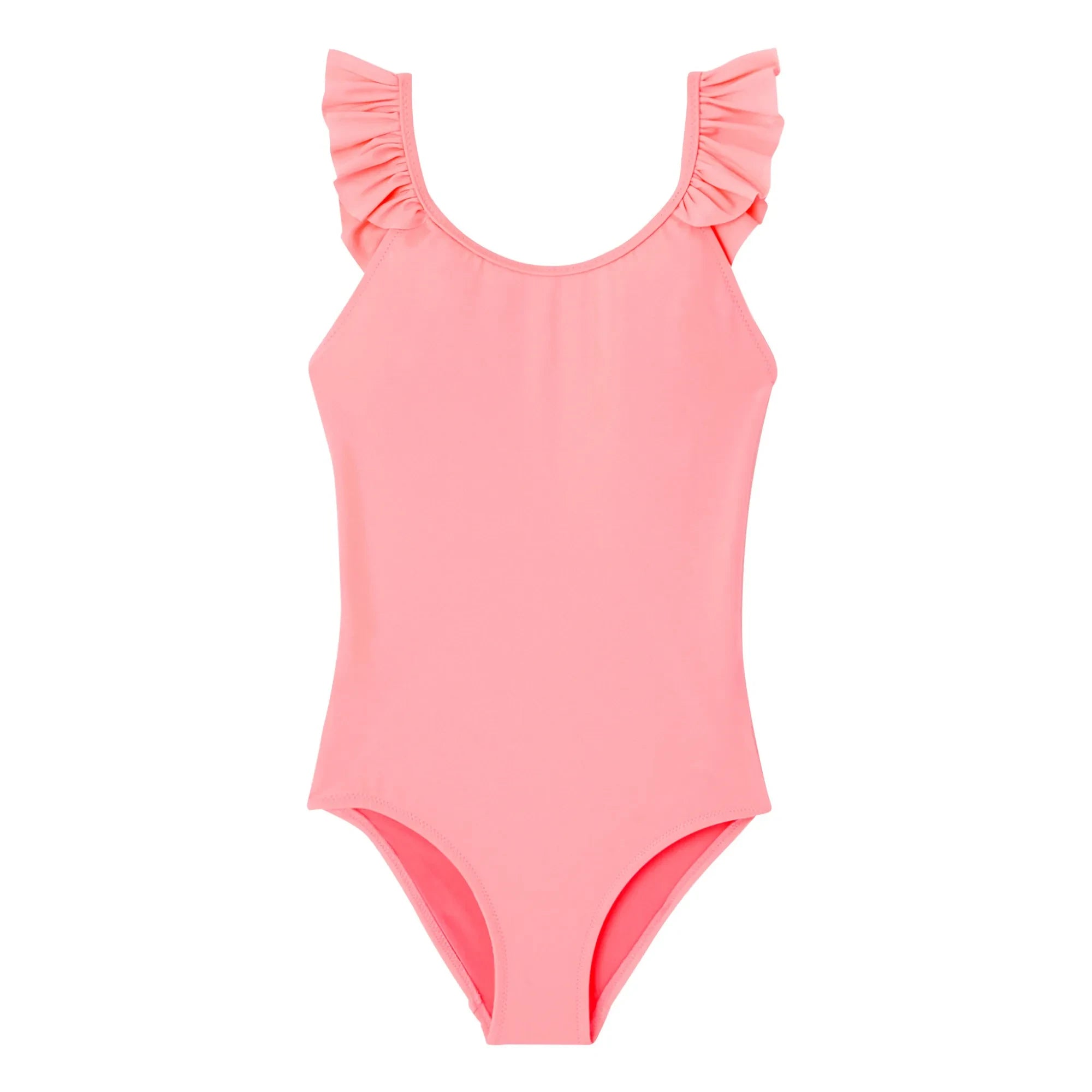 Lison Paris - 1-teiliger Badeanzug Bora Bora Recycelte Fasern | Fluoreszierend Pink