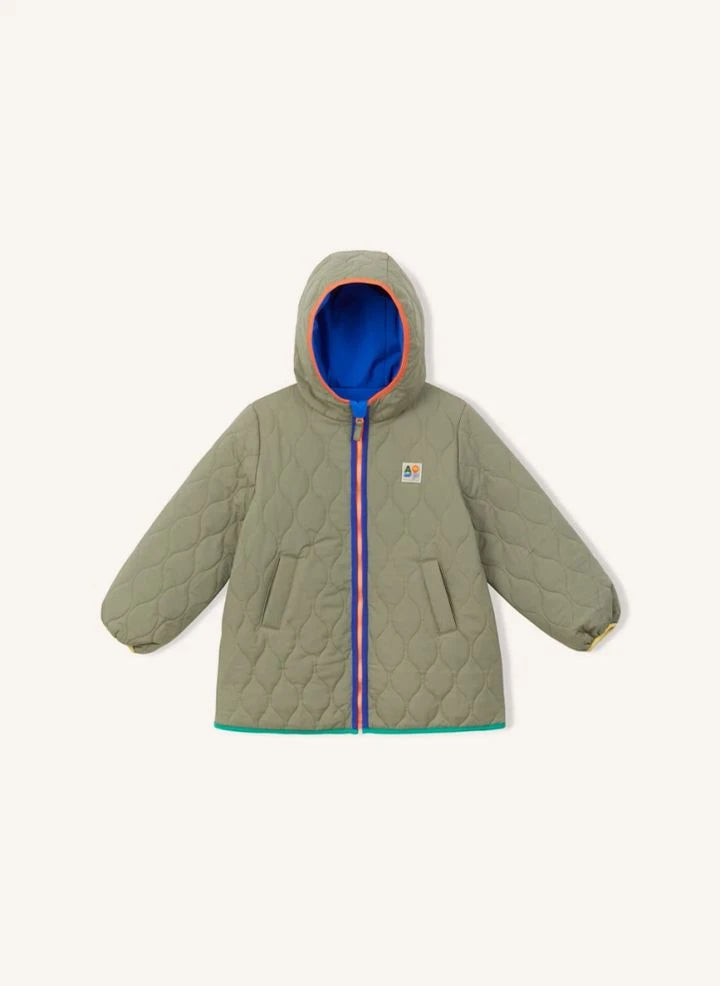 Arsène et Les Pipelettes - Wendbare Steppjacke | Khaki
