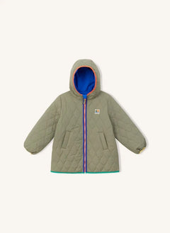 Arsène et Les Pipelettes - Wendbare Steppjacke | Khaki