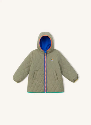 Arsène et Les Pipelettes - Wendbare Steppjacke | Khaki
