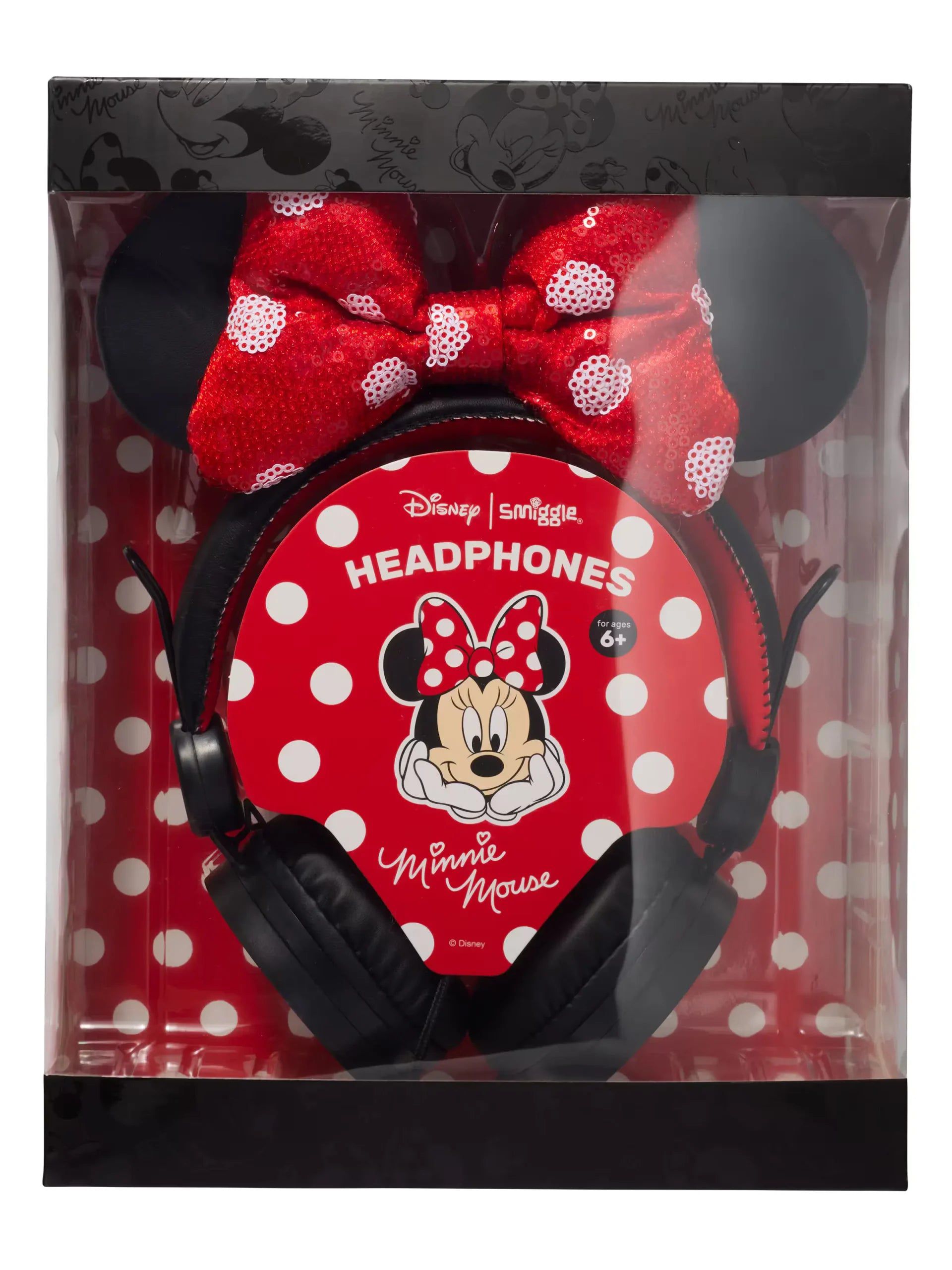 Smiggle - Disney Minnie Mouse Kulak Üstü Kulaklık-Dinossi