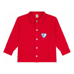 Petit Bateau - Jeans-Arbeitsjacke | Vermillion