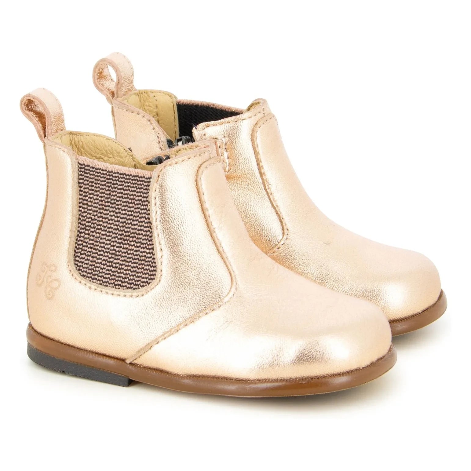 Tartine et Chocolat - Zip Elast Stiefel | Kupferrot