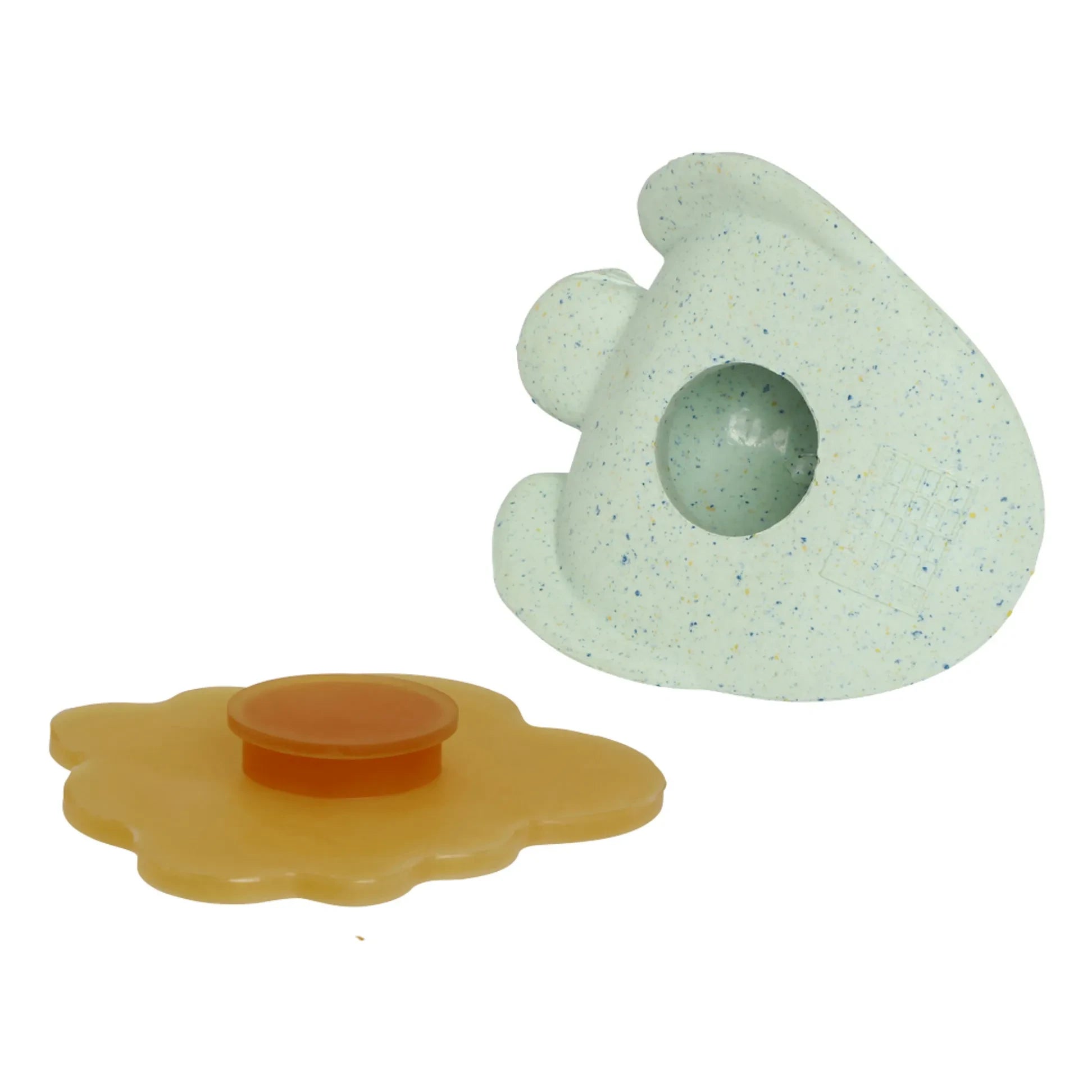 Hevea - Recyceltes Badespielzeug-Set - Schildkröte und Wal | Salbei