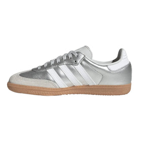 Adidas – Samba OG Schnür-Sneaker | Silber