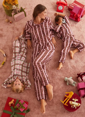 Folkloore - Tartan-Pyjamas - Folkloore x Smallable | Rosa
