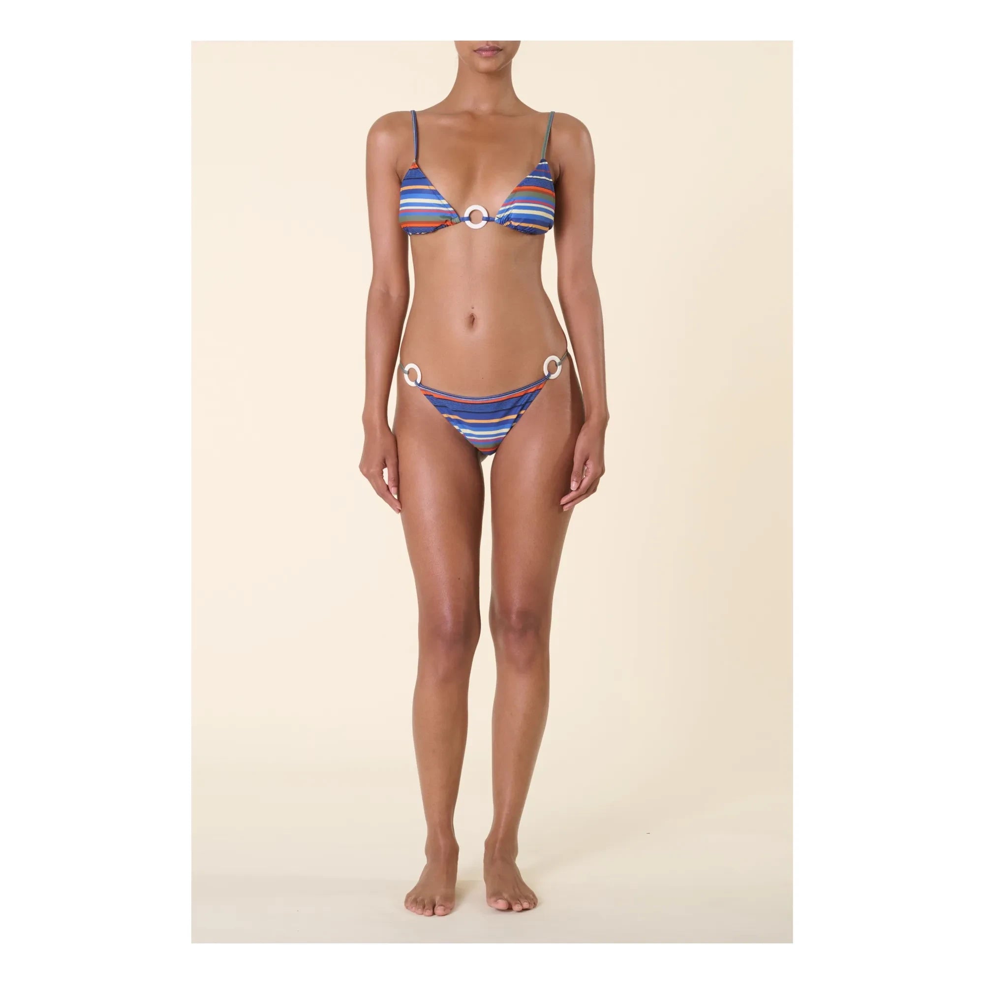Casa Rosa - Camilla Bikinihose | Blau