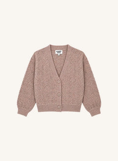 Hundred Pieces - Adel Merino Wolljacke | Pink
