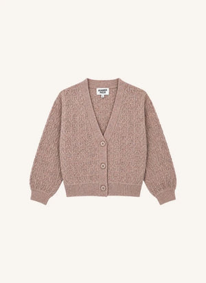 Hundred Pieces - Adel Merino Wolljacke | Pink