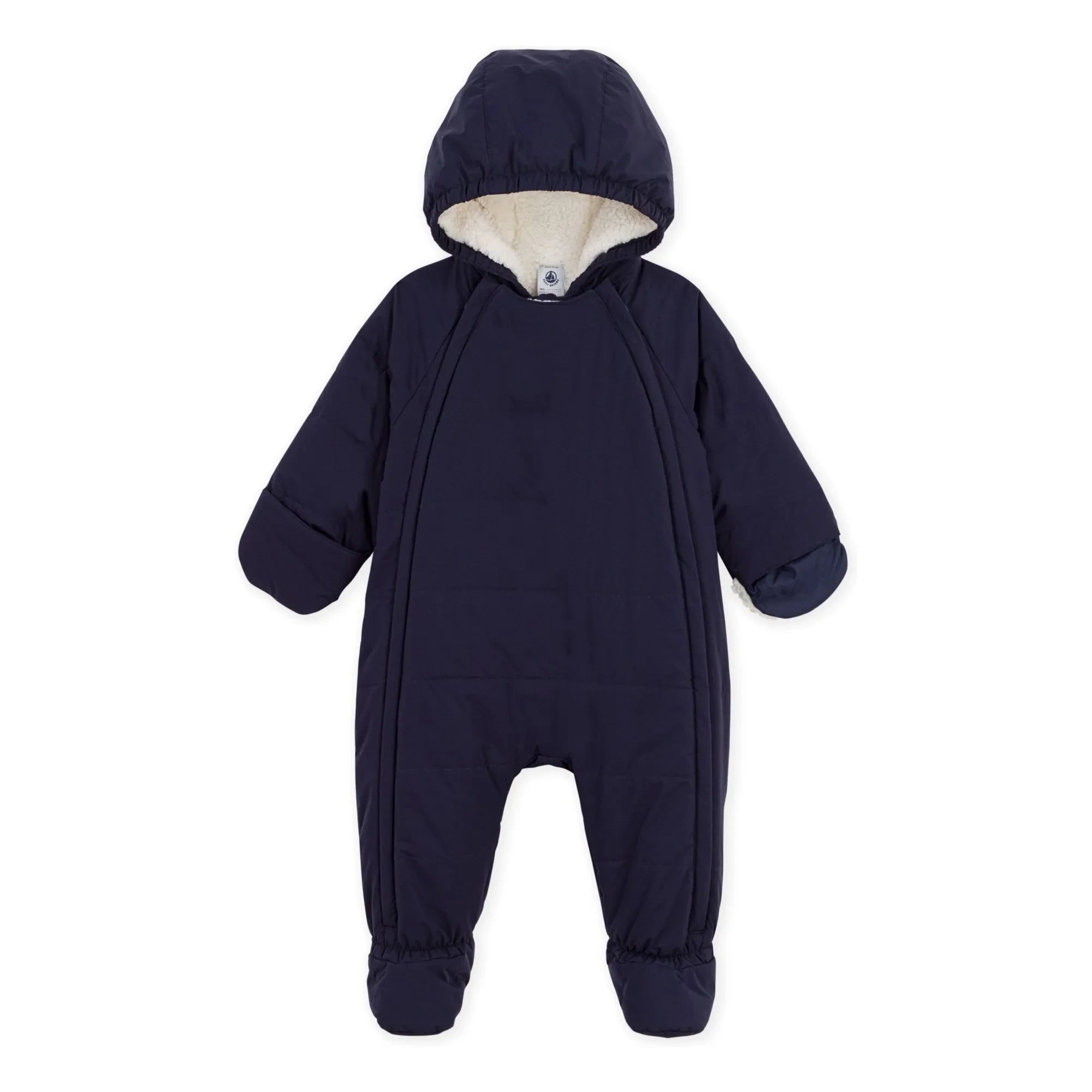 Petit Bateau - Pilot mit Sherpa-Futter | Marineblau