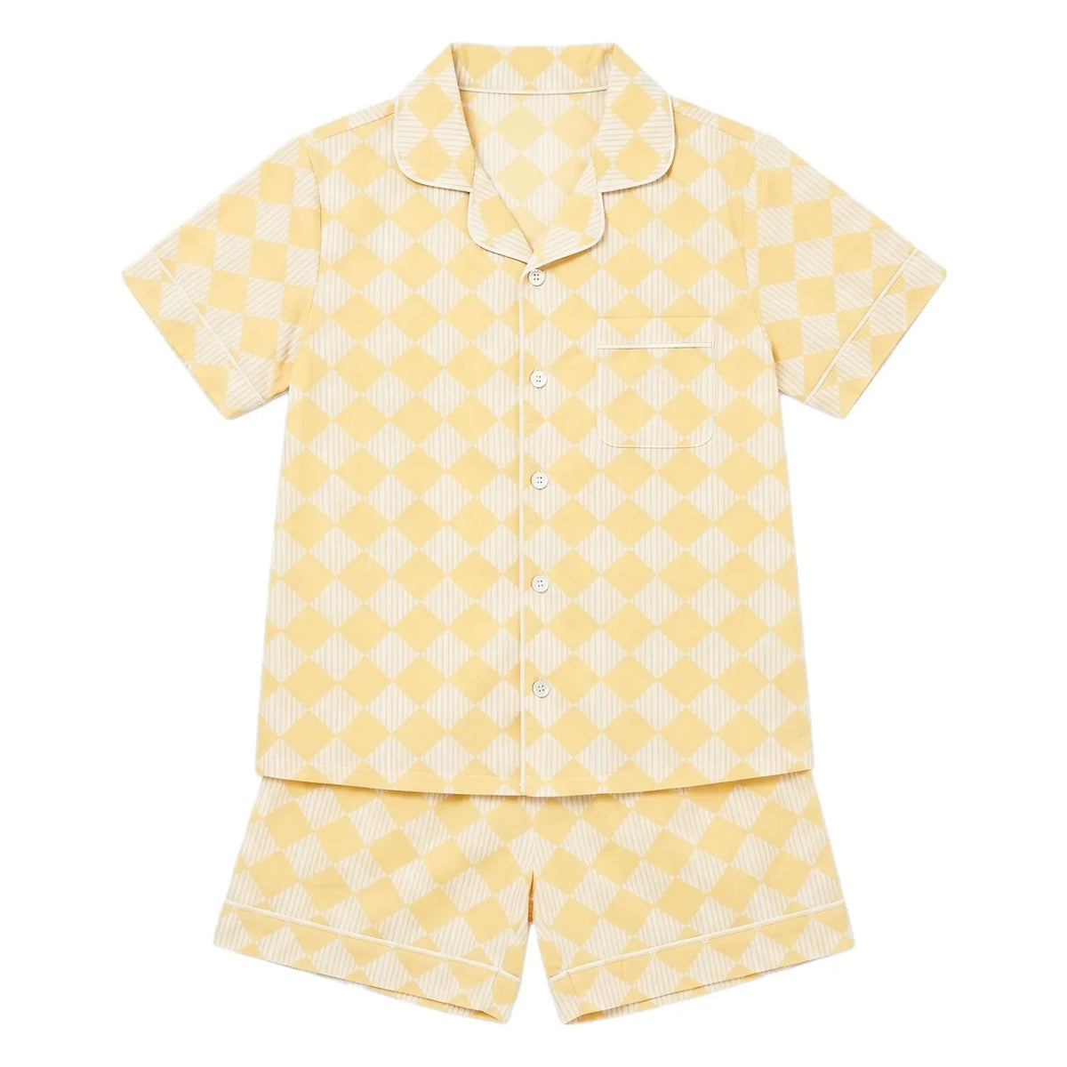 Editions Aimable - Pio Pyjama | Harlequin Poplin