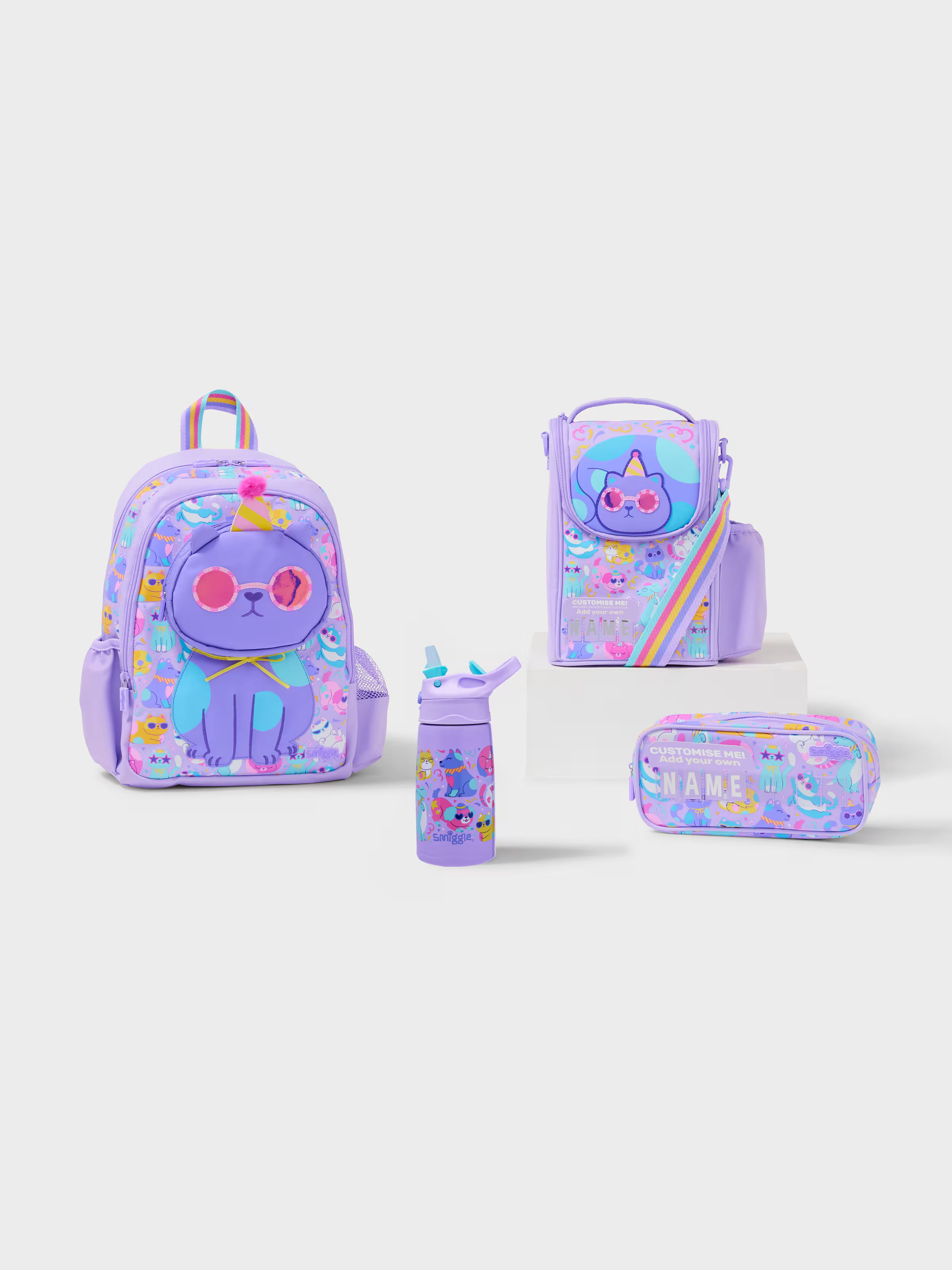 Smiggle - Play Time 4'lü Anaokulu ve Kreş Çanta Seti