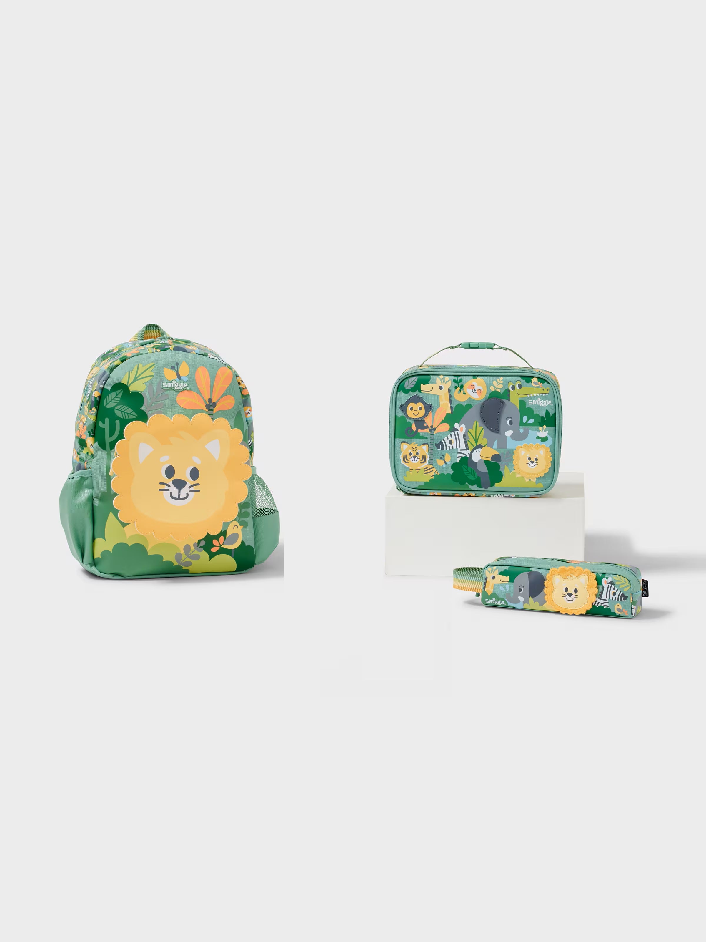 Smiggle - Little Journeys 3'lü Anaokulu ve Kreş Çanta Seti
