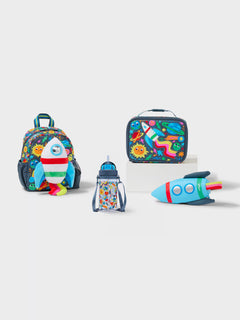 Smiggle – Little Journeys 4-teiliges Schultaschen-Set für Vorschule und Kindergarten