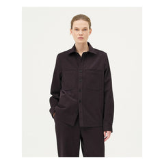 Noyoco - Ottawa Overshirt aus Bio-Baumwolle | Dunkelgrau