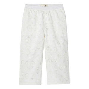 Apaches - Hose mit Hitam-Stickerei | Creme