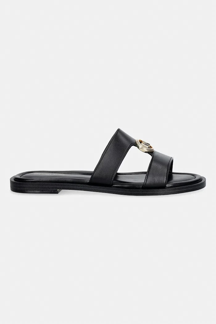 MICHAEL Michael Kors Kadın Deri Erin Flat Sandal