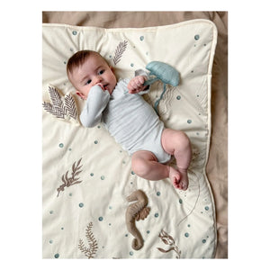 Cam Cam – Sea Garden Spielmatte | Blau