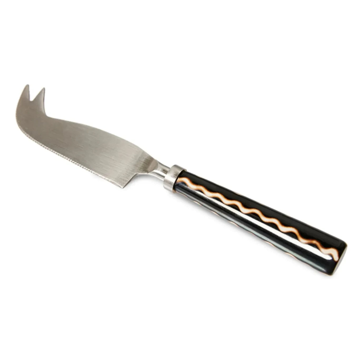 HKliving - Käsemesser-Set - 2-teilig | Braun
