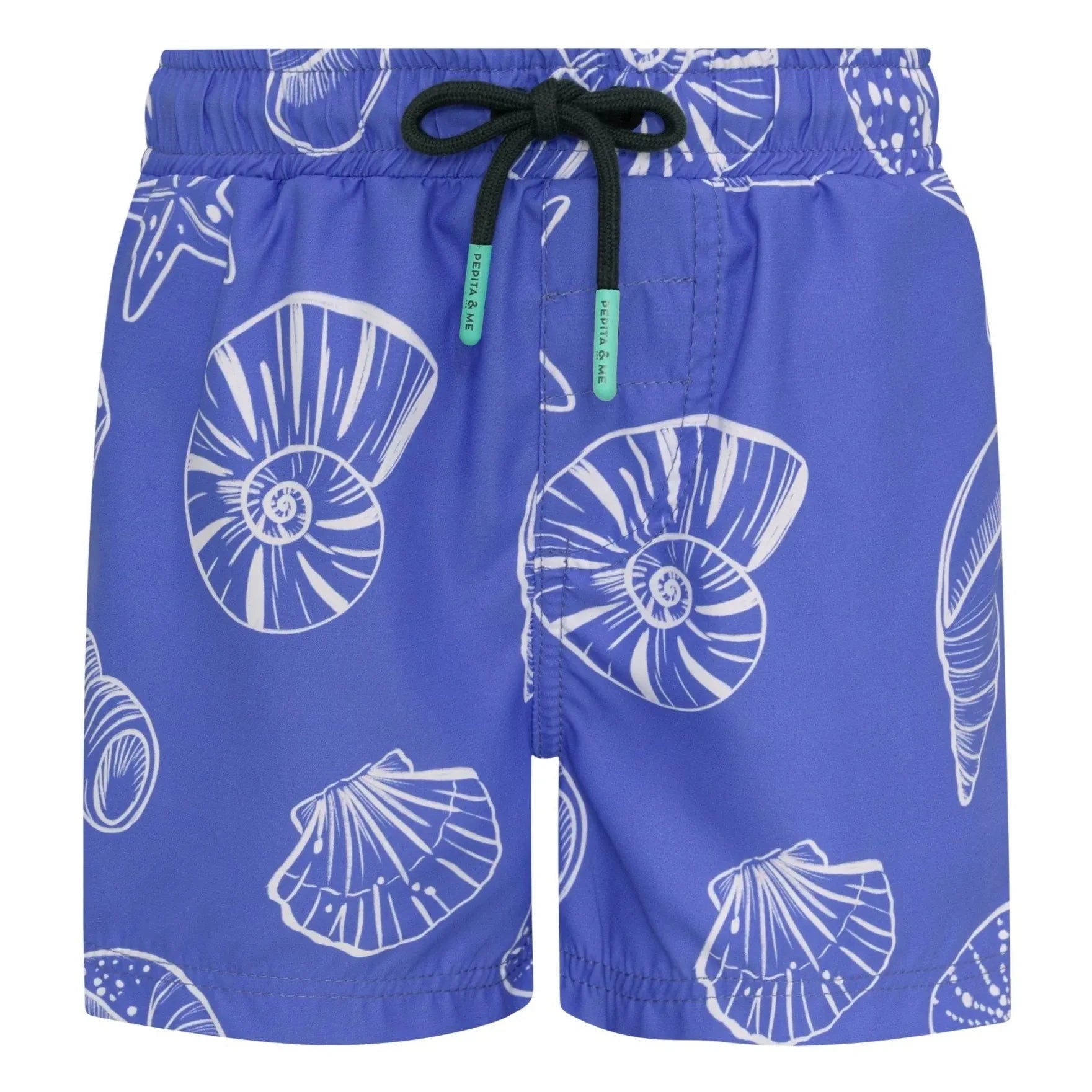 Pepita & Me - Badeshorts Coquillages | Blau