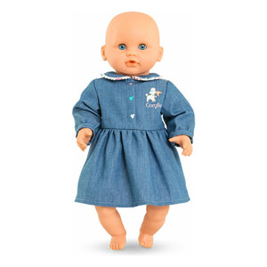 Corolle - Ein Wochenende in Paris Kleid für 30 cm Puppe | Jeansblau