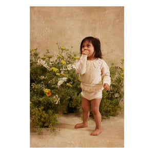 Louise Misha - Bloomer Pointelle Mylia | Creme