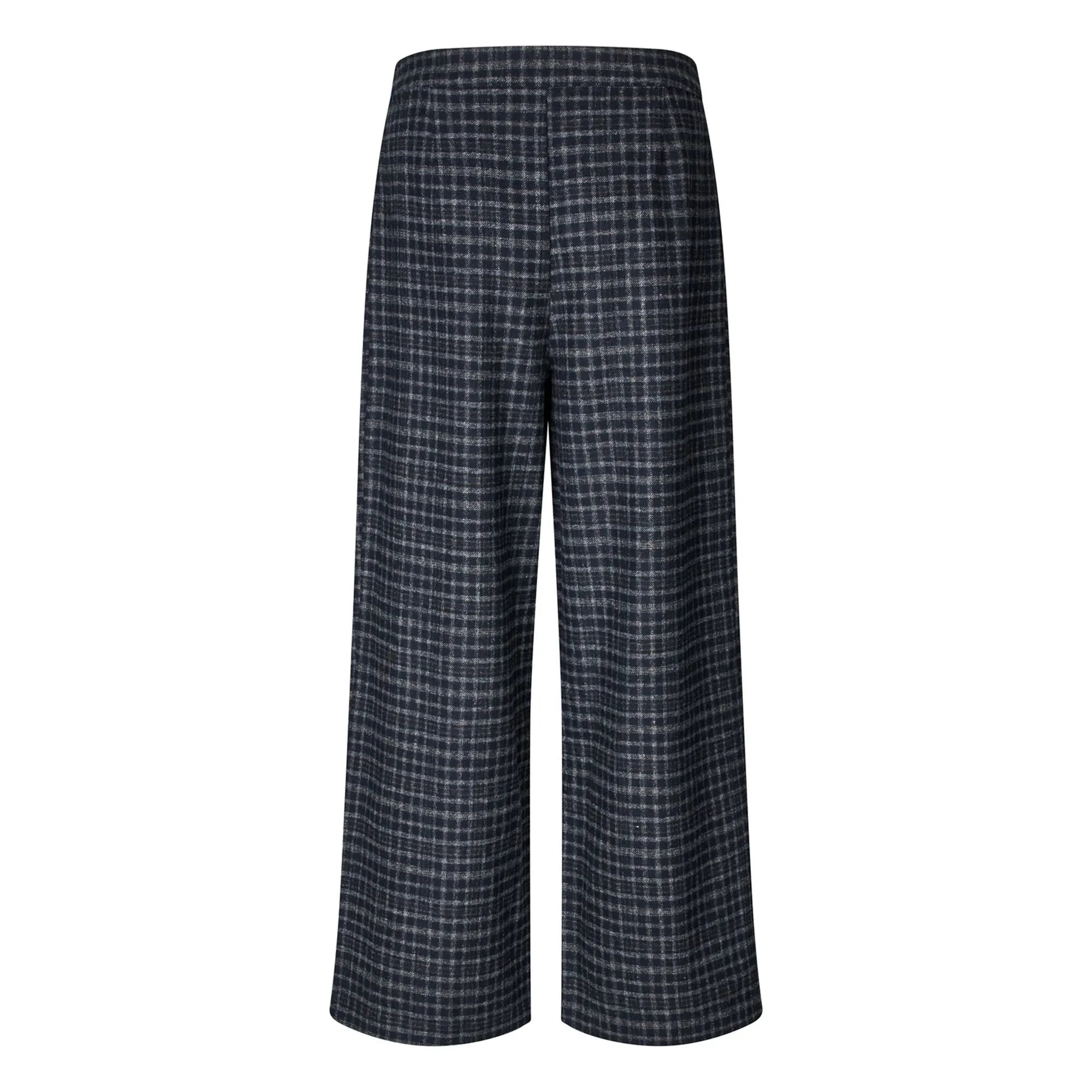 Lollys Laundry - Karierte Hose Zola | Dunkelblau