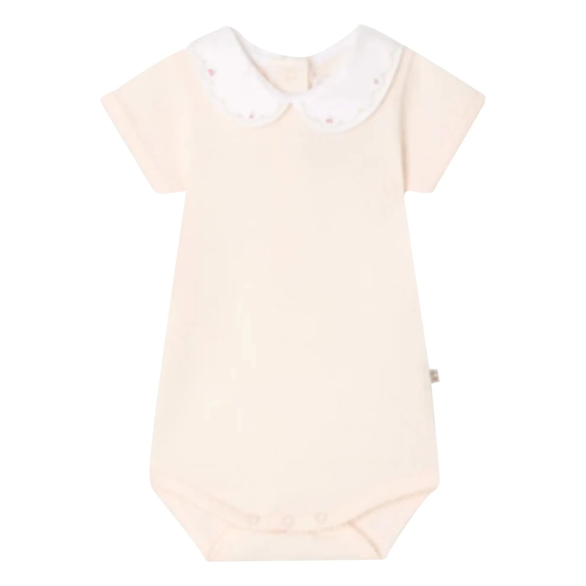 Bonpoint - Schwan-Body aus Bio-Baumwolle | Rosa
