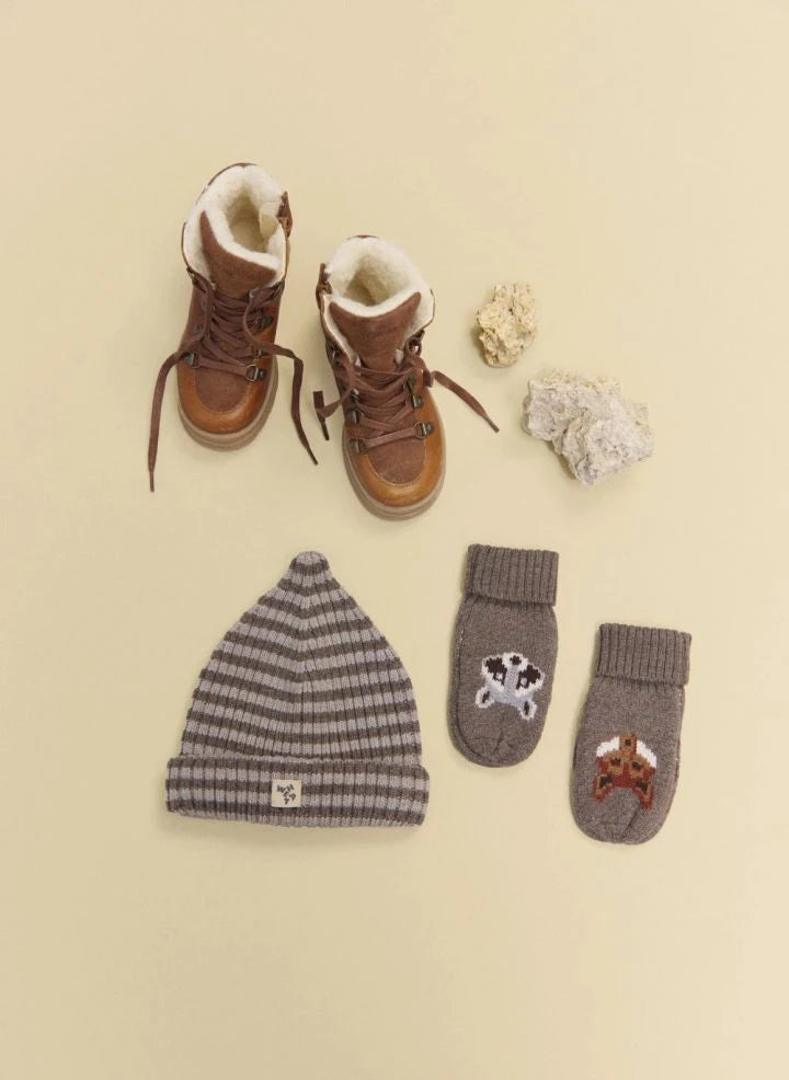 Wheat - Toni Hiker Tex Leder/Veloursleder Stiefel | Braun
