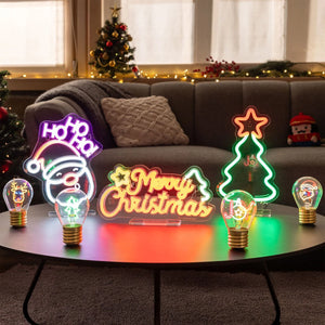 Legami - Merry Noel Noel LED Neon-Schild - Es ist ein Schild