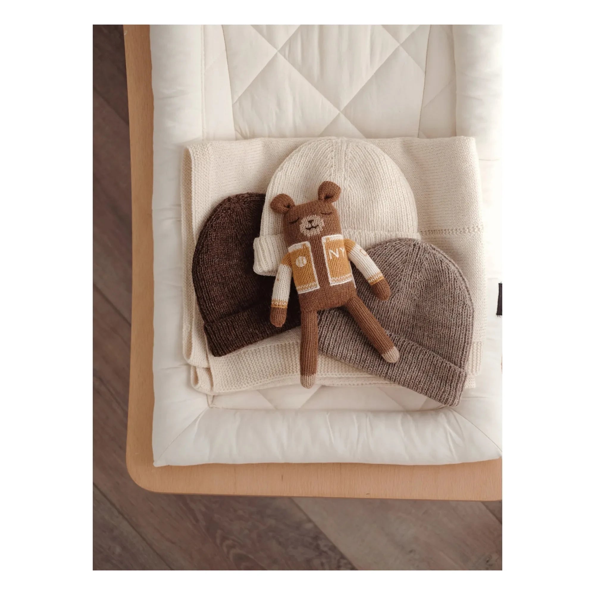 Main Sauvage - Teddybär Baseballspieler | Senfgelb