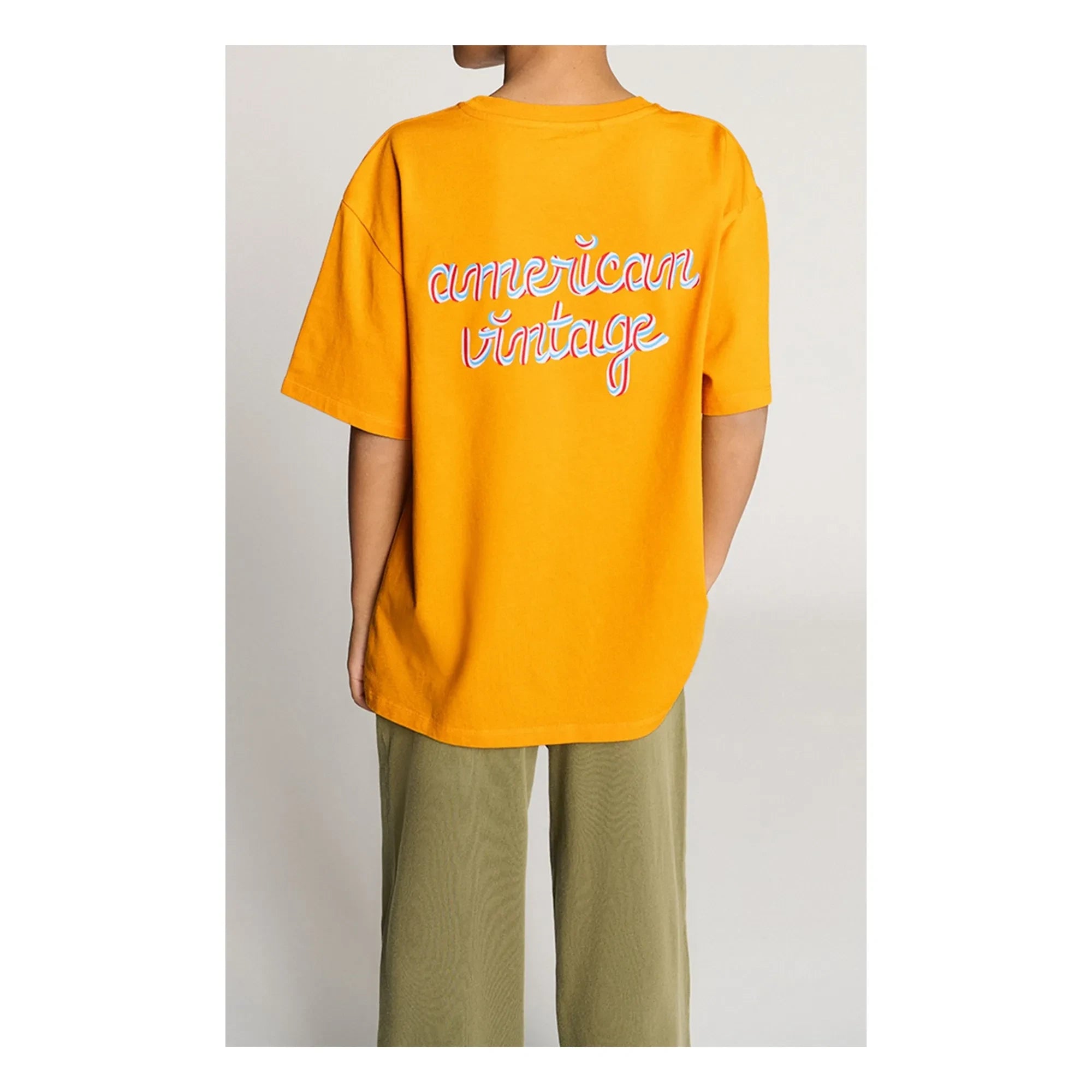American Vintage - Fizvalley Zahnpasta T-Shirt | Orange