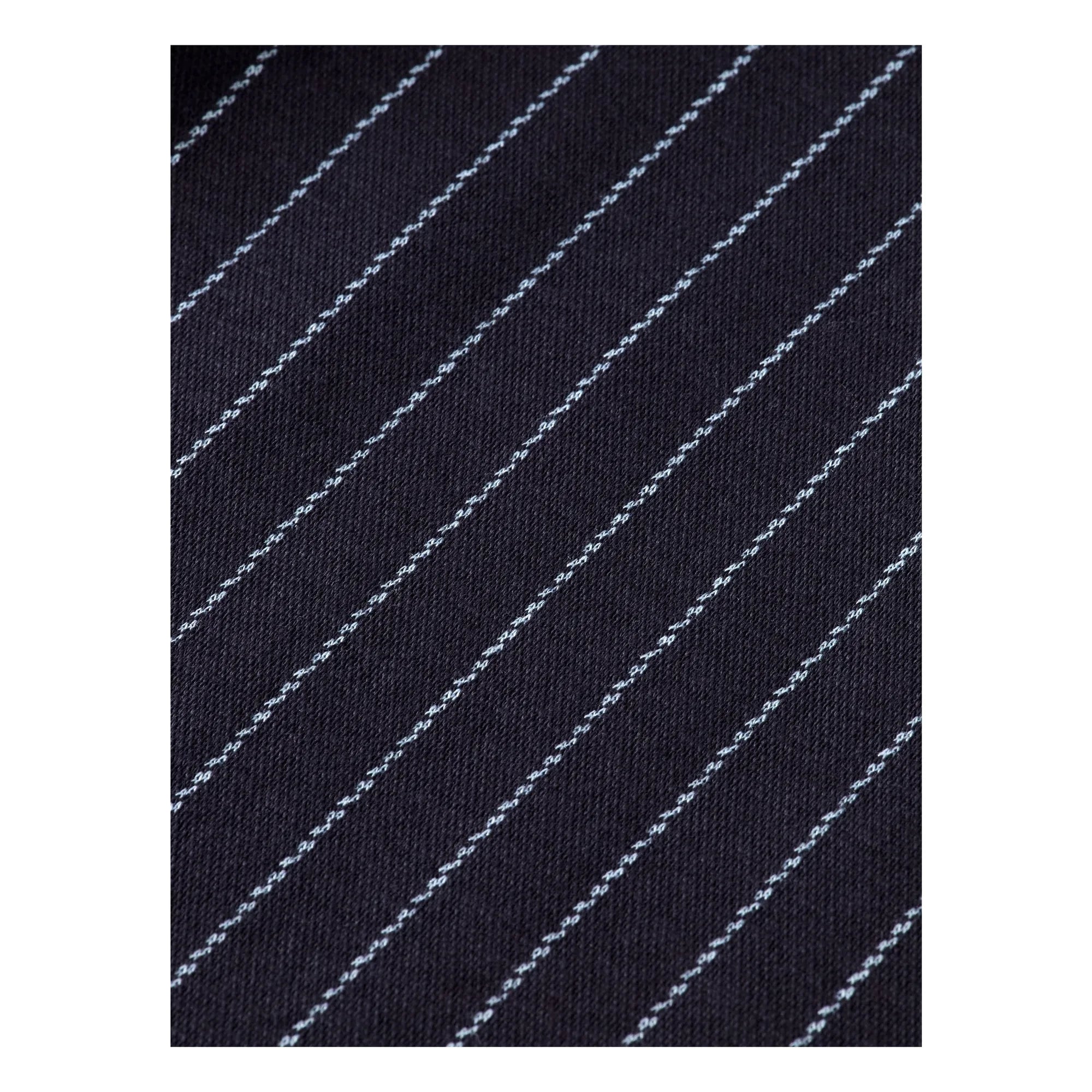 Scotch & Soda - Gestreifte Hose mit weitem Bein | Marineblau