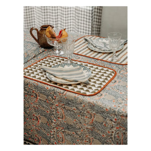 Le Monde Sauvage – London Tischdecke | Blau