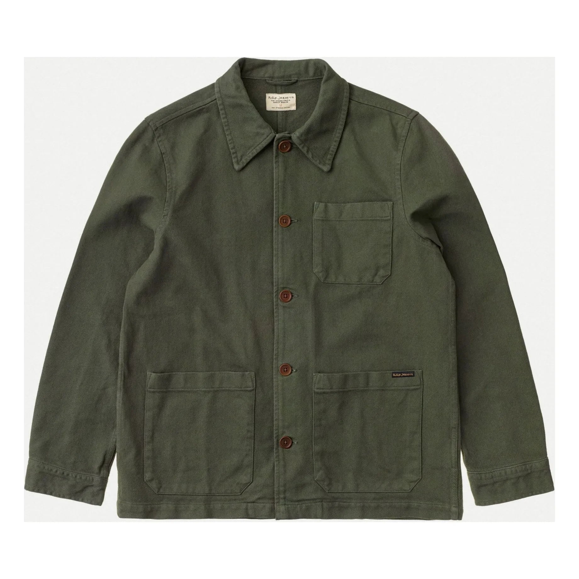 Nudie Jeans – Barney Jacke | Olivgrün