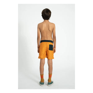 Piupiuchick - Herz Shorts Recycelte Faser | Camel