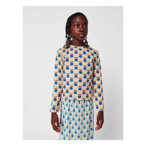 Bobo Choses - Geometrisches T-Shirt aus Bio-Baumwolle | Ecru