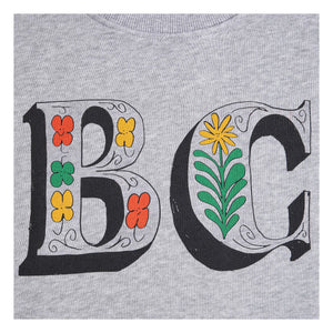 Bobo Choses - Bio-Baumwolle Sweat Crop BC | Grau meliert