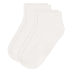 Petit Bateau - 2 Paar Kurze Sneakersocken | Weiß