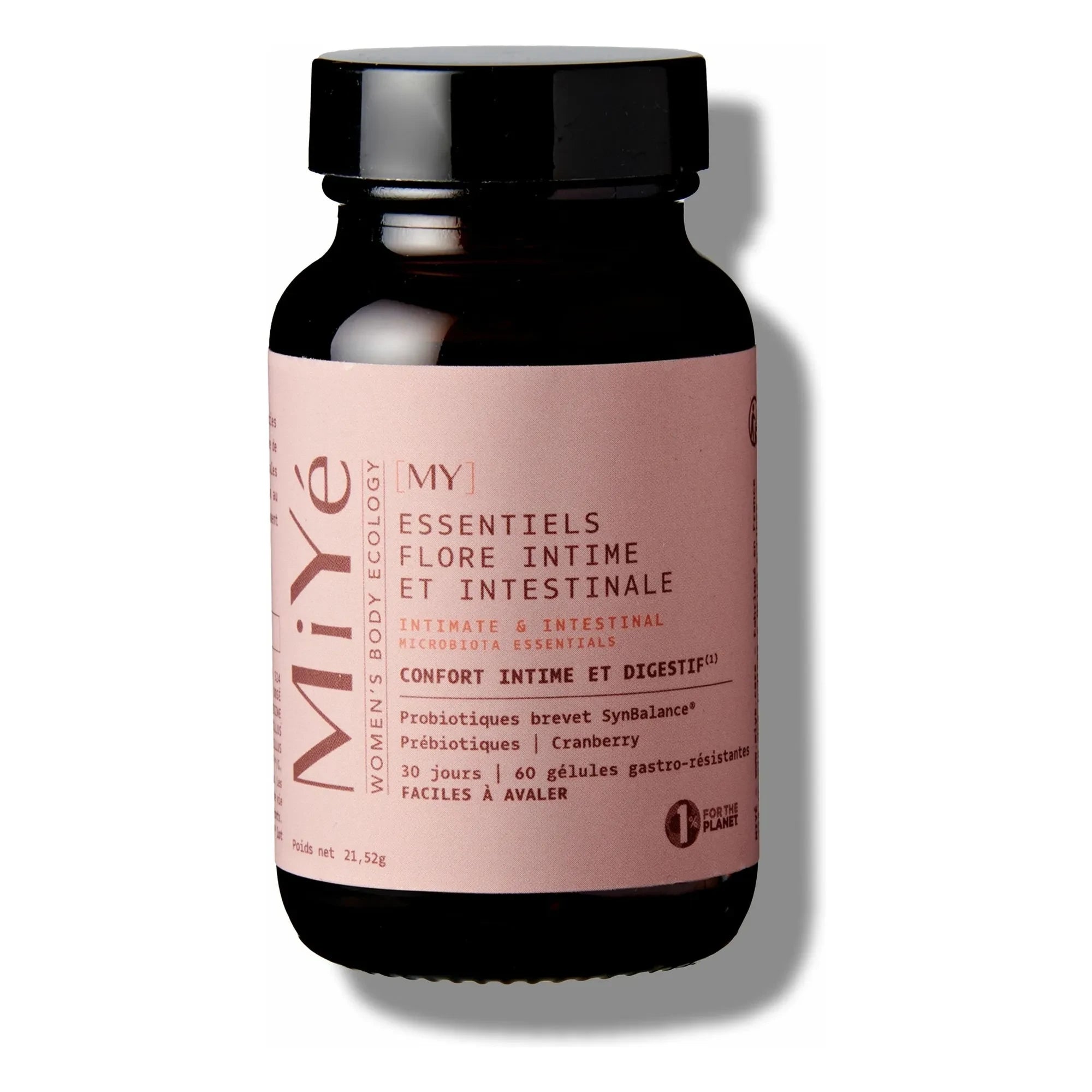 MiYé - Essentiels Nahrungsergänzungsmittel zur Wiederherstellung der Darm- und Intimflora – 30 Tage