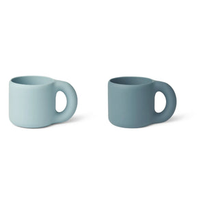 Liewood - Kylie Silikon-Cups - 2er-Set | Blau