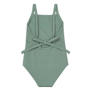 Ina Swim - Mara Geri Dönüştürülmüş Naylon Tek Parça Mayo | Koyu yeşil