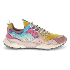 Flower Mountain - Yamano 3 Wildleder und Nylon Sneaker | Senf